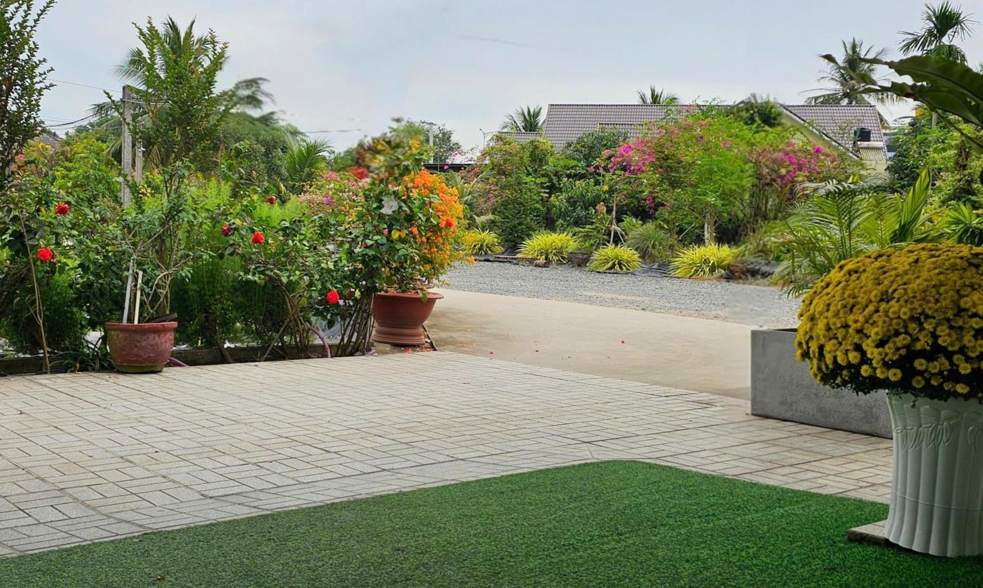 Nhà nghỉ Trúc Mây Ben Tre Exterior foto